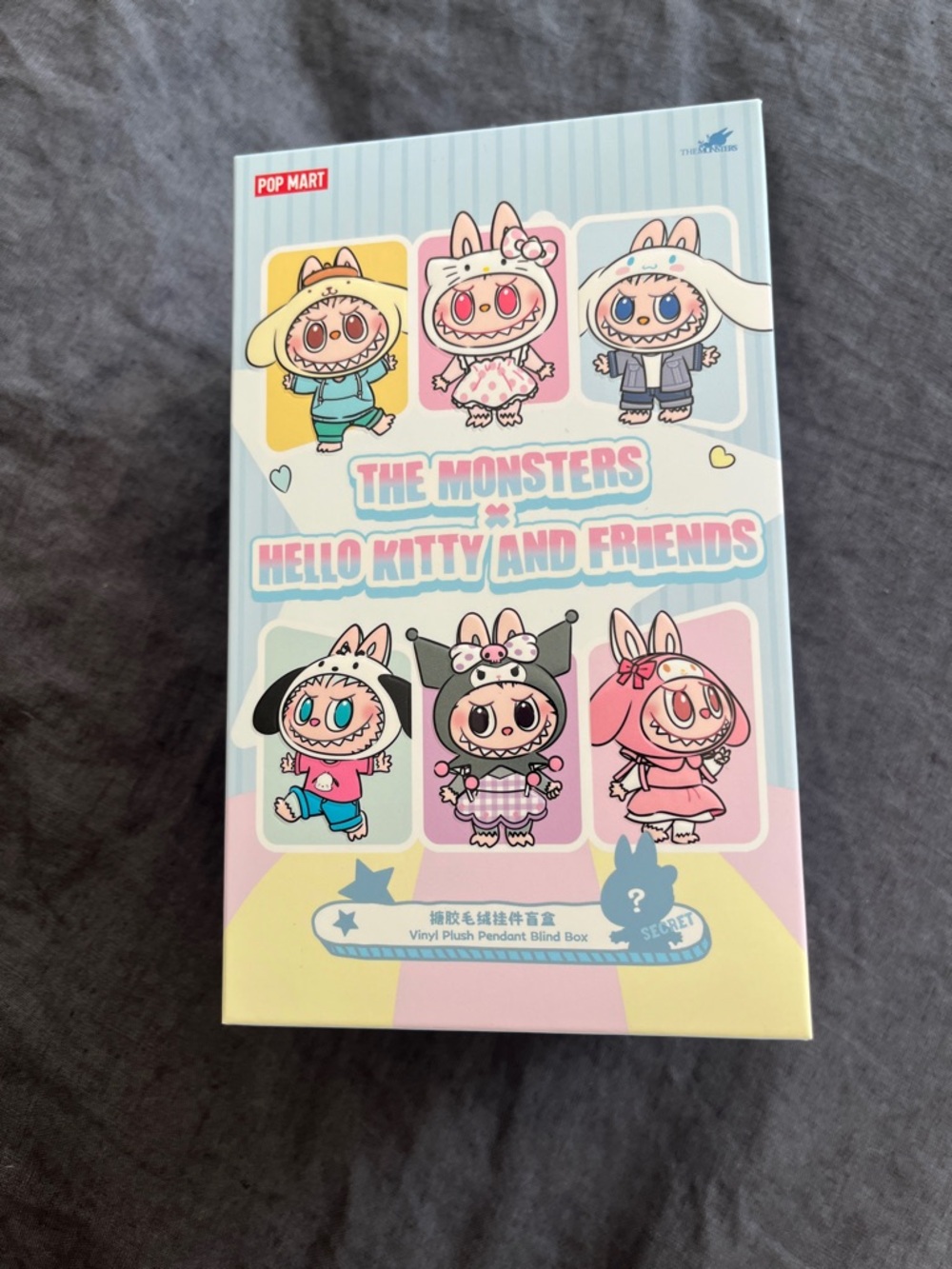Pop Mart the Monsters x hello kitty and friends. My Melody. Pink. New in box.